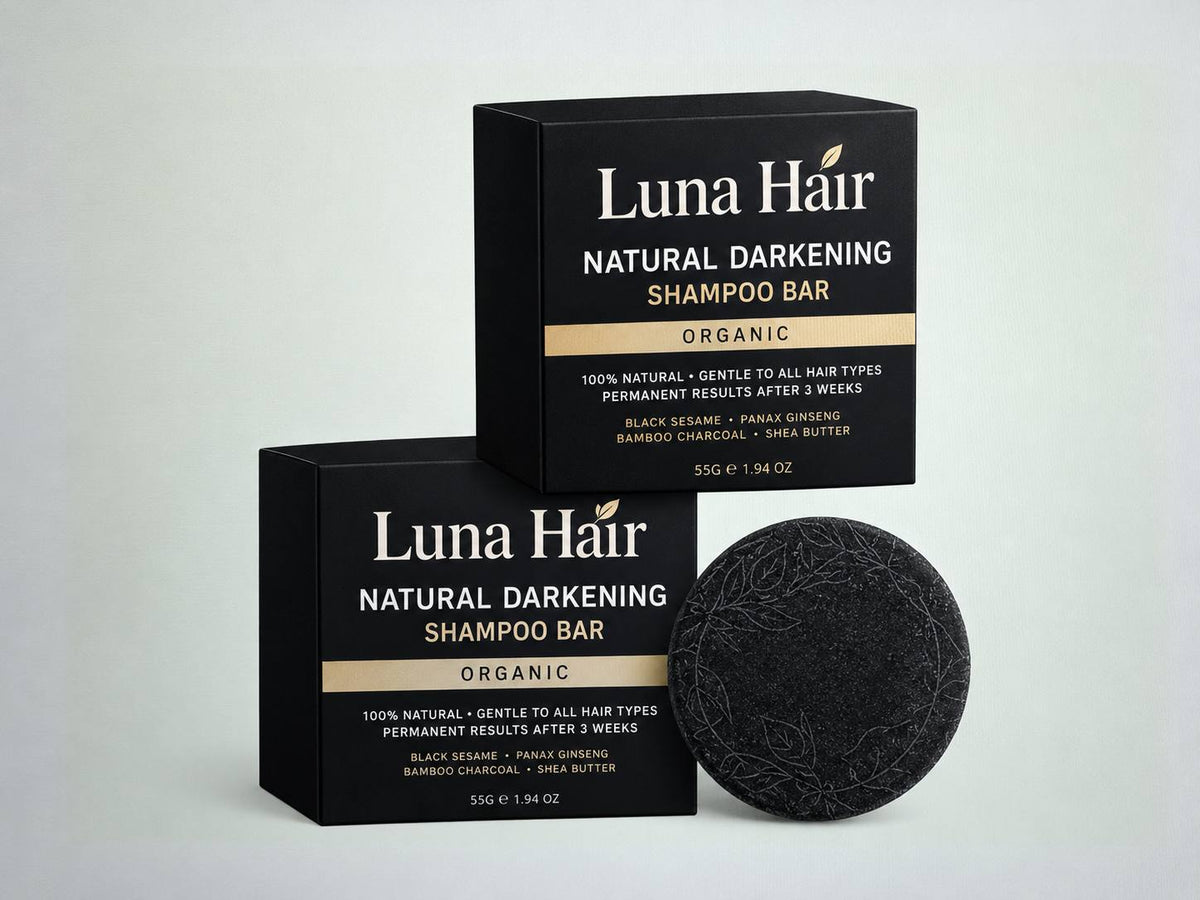 Natural Darkening Shampoo Bar