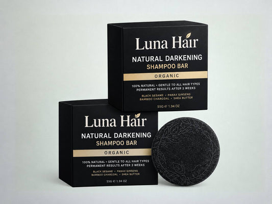 Natural Darkening Shampoo Bar