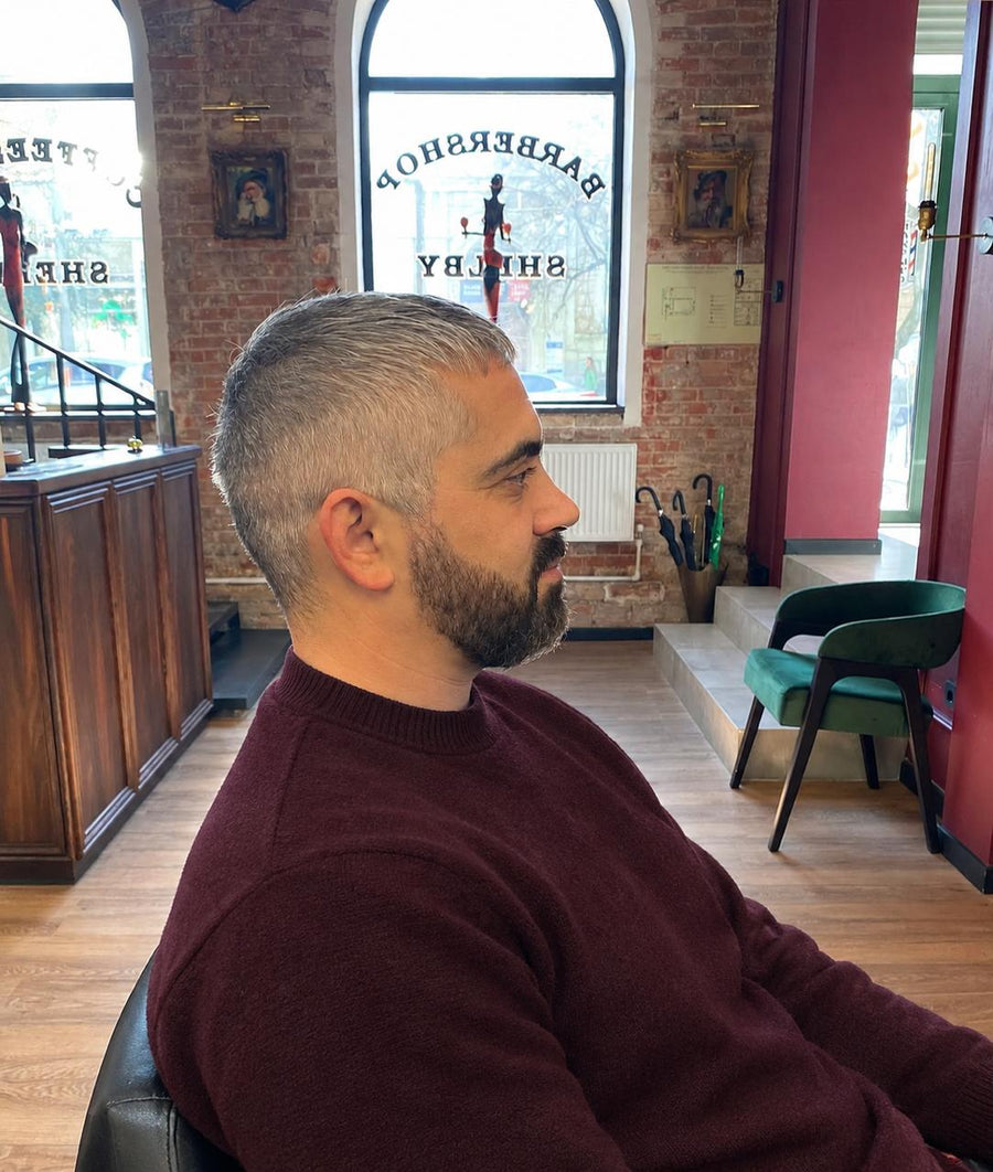 Before hair treatment